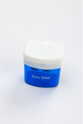 Чинка з контейнером, подвійна, пластикова, Peppy Pinto